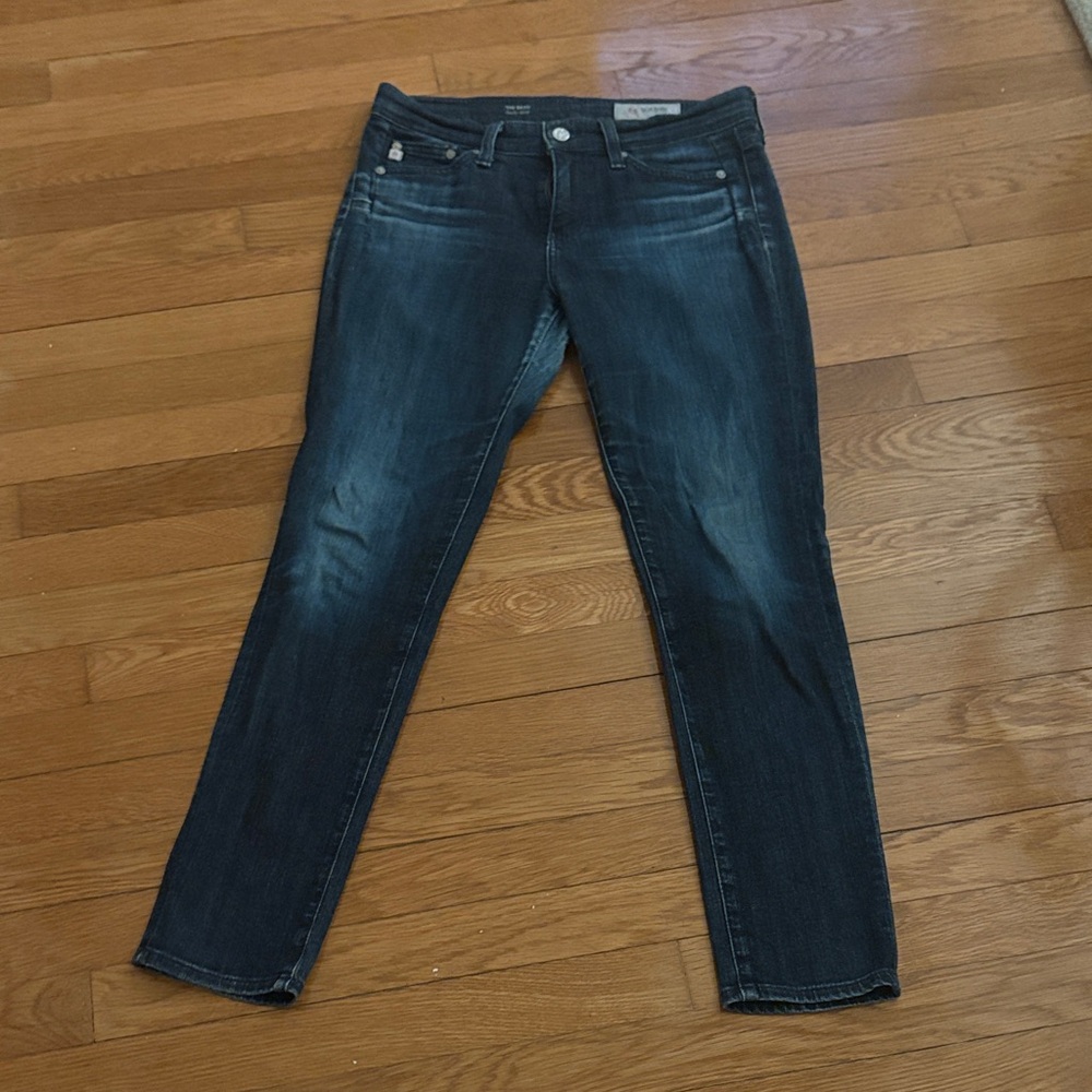 AG Adriano Goldschmied Dark Blue Skinny Jeans The Beau 25
